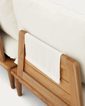 Load image into Gallery viewer, Portitxol set of 2 modular armchairs in solid teak - image 9
