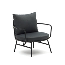 Load image into Gallery viewer, Bramant steel armchair with black finish