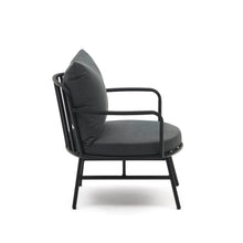 Load image into Gallery viewer, Bramant steel armchair with black finish - image 4