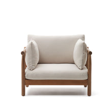 Load image into Gallery viewer, Sacova solid eucalyptus wood armchair - image 7