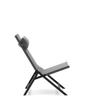 Load image into Gallery viewer, Canutells folding armchair made of aluminum with dark grey finish - image 4