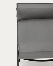 Load image into Gallery viewer, Canutells folding armchair made of aluminum with dark grey finish - image 10