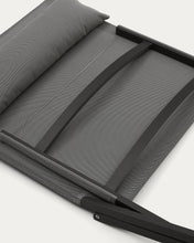 Load image into Gallery viewer, Canutells folding armchair made of aluminum with dark grey finish - image 13