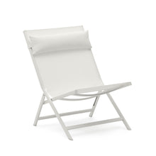 Load image into Gallery viewer, Canutells folding armchair made of aluminum with light grey finish