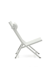 Load image into Gallery viewer, Canutells folding armchair made of aluminum with light grey finish - image 4