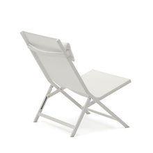 Load image into Gallery viewer, Canutells folding armchair made of aluminum with light grey finish - image 5