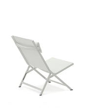 Load image into Gallery viewer, Canutells folding armchair made of aluminum with light grey finish - image 6