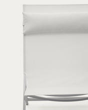 Load image into Gallery viewer, Canutells folding armchair made of aluminum with light grey finish - image 12