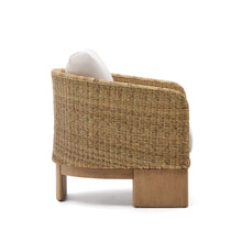Load image into Gallery viewer, Xoriguer armchair in synthetic rattan and solid eucalyptus wood FSC 100% - image 3