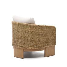 Load image into Gallery viewer, Xoriguer armchair in synthetic rattan and solid eucalyptus wood FSC 100% - image 5