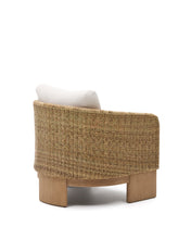 Load image into Gallery viewer, Xoriguer armchair in synthetic rattan and solid eucalyptus wood FSC 100% - image 6