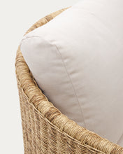 Load image into Gallery viewer, Xoriguer armchair in synthetic rattan and solid eucalyptus wood FSC 100% - image 11