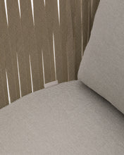 Load image into Gallery viewer, Saconca outdoor armchair in rope cord and beige galvanised steel - image 7