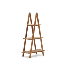 Load image into Gallery viewer, Victora outdoor shelving unit made from solid acacia wood, 80 x 140 cm FSC 100%