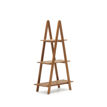 Load image into Gallery viewer, Victora outdoor shelving unit made from solid acacia wood, 80 x 140 cm FSC 100% - image 2
