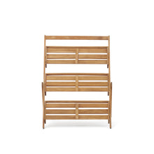 Load image into Gallery viewer, Victora outdoor shelving unit made from solid acacia wood, 70 x 85 cm FSC 100% - image 7