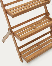 Load image into Gallery viewer, Victora outdoor shelving unit made from solid acacia wood, 70 x 85 cm FSC 100% - image 10