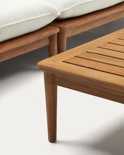 Load image into Gallery viewer, Portitxol set of 1 corner armchair, 4 modular armchairs and coffee table in solid teak - image 7