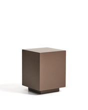 Load image into Gallery viewer, Rustella side table in brown concrete 35 x 35cm - image 2