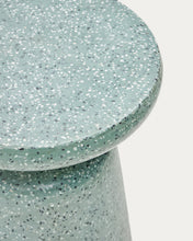 Load image into Gallery viewer, Mesquida outdoor side table in green terrazzo Ø 39 cm - image 5