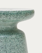 Load image into Gallery viewer, Mesquida outdoor side table in green terrazzo Ø 39 cm - image 6