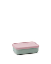 Load image into Gallery viewer, Lili lunch box in pink and turquoise silicone - image 4