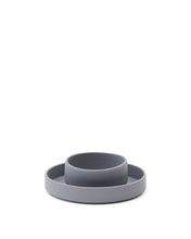 Load image into Gallery viewer, Lili plate and bowl set in blue silicone - image 2