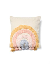 Load image into Gallery viewer, Tadea Cushion Cover cotton multicolor rainbow 45 x 45 cm