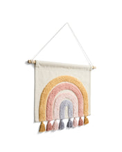 Load image into Gallery viewer, Tadea Wall Hanging cotton multicolor rainbow 60 x 52 cm - image 2