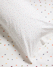 Load image into Gallery viewer, Epifania duvet cover and pillowcase set in cotton percale with multicolour print for 70cm bed - image 3