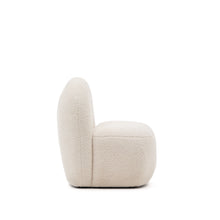 Load image into Gallery viewer, Bucky child’s armchair in white bouclé FSC 100% - image 3