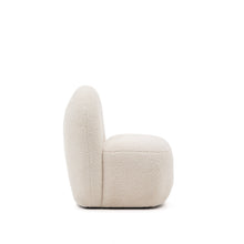 Load image into Gallery viewer, Bucky child’s armchair in white bouclé FSC 100% - image 4