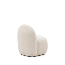 Load image into Gallery viewer, Bucky child’s armchair in white bouclé FSC 100% - image 5