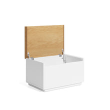 Load image into Gallery viewer, Abilen oak veneerc hest of drawers 60 x 40 cm FSC 100% - image 3