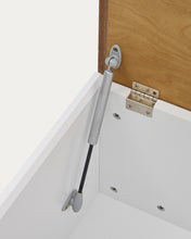 Load image into Gallery viewer, Abilen oak veneerc hest of drawers 60 x 40 cm FSC 100% - image 6