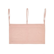 Load image into Gallery viewer, Pink, 100% cotton organiser for the Laily cot, 25 x 45 cm