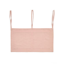 Load image into Gallery viewer, Pink, 100% cotton organiser for the Laily cot, 25 x 45 cm - image 2