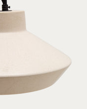 Load image into Gallery viewer, Portol beige ceramic ceiling lamp - image 4