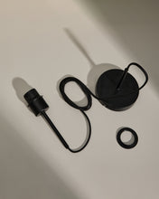 Load image into Gallery viewer, Fluvia metal lamp fittings in a black finish, 250 cm - image 4