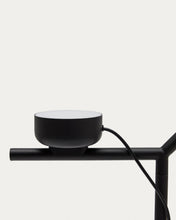 Load image into Gallery viewer, Orey black metal floor lamp with multi-position spotlight UK - image 5