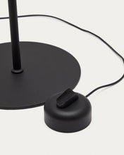 Load image into Gallery viewer, Orey black metal floor lamp with multi-position spotlight UK - image 6