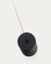 Load image into Gallery viewer, Orey black metal lamp stand with multi-position spotlight and UK adaptor - image 4