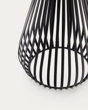 Load image into Gallery viewer, Reiba black metal solar table lamp - image 6