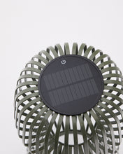 Load image into Gallery viewer, Reiba green metal solar table lamp - image 4