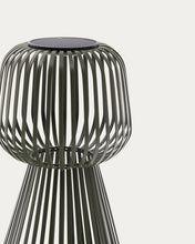 Load image into Gallery viewer, Reiba green metal solar table lamp - image 6