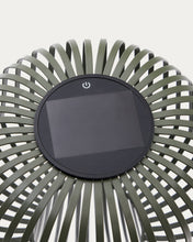 Load image into Gallery viewer, Reiba green metal solar floor lamp - image 6