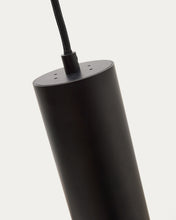 Load image into Gallery viewer, Andia aluminium ceiling lamp with black painted finish - image 4