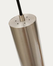 Load image into Gallery viewer, Andia aluminium ceiling lamp with brushed silver painted finish - image 4
