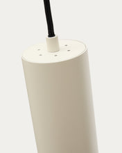 Load image into Gallery viewer, Andia aluminium ceiling lamp with beige painted finish - image 4