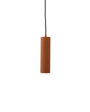 Load image into Gallery viewer, Andia aluminium ceiling lamp with terracotta painted finish